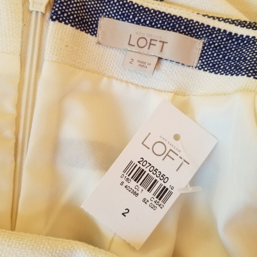 NWT Striped Blanket Skirt - Picture 2 of 5